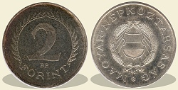 1967-es ezüst Kabinet sor 2 forint - (1967 2 forint ezüst)