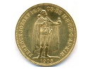 1908-as jelletlen Artex veret arany 100 korona