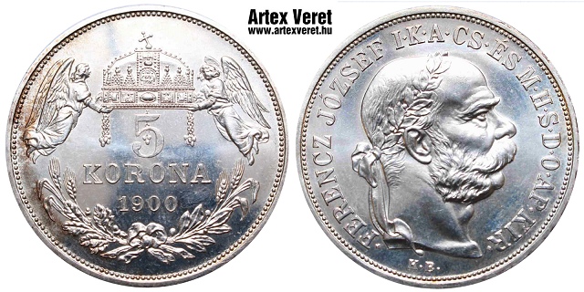 1900-as 5 korona - (1900 5 korona)