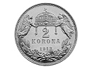 1912-es rozetts Artex veret 2 korona