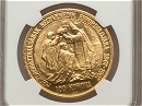 1907-es U•P jellt koronzsi Artex veret arany 100 korona